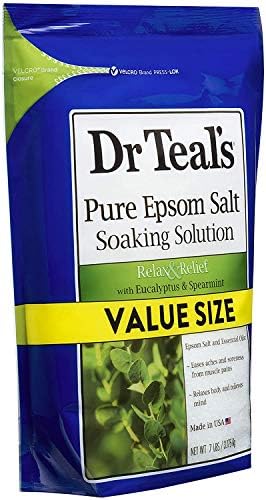 Epsom Salt של דר טיל 3-חבילות אקליפטוס וחנית