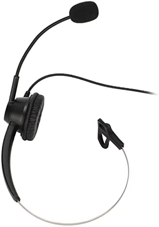 Vifemify ביטול רעש 3.5 ממ מרפק אוזניות עסקיות יחיד עם אוזניות מיקרופון למוקד טלפוני Office Office