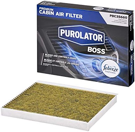 Purolator PBC35660 PurolatorBoss Premium Premium פילטר אוויר עם טריות פברז מתאימה לקיה ויונדאי