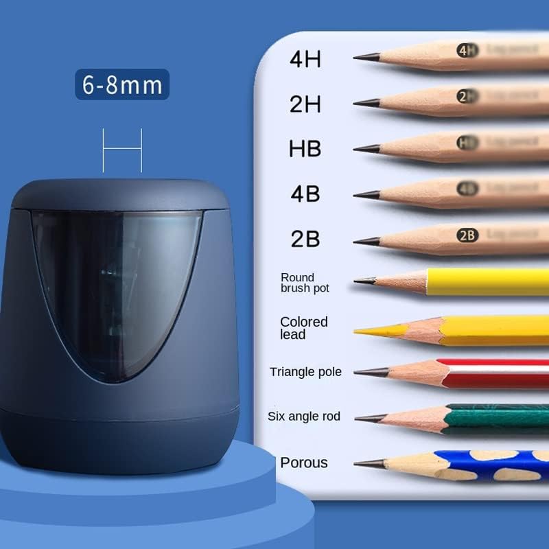 SXNDP חשמלי USB נטען נטען מחדד עיפרון עפרונות בצבע עפרונות בית ספר למשרד בית ספר