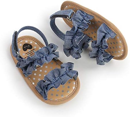 בנים תינוקות בנות סנדלי תינוקת קיץ שמלת יילוד דירות נעליים נעלי עריסה רכות סנדלי חוף סנדלים להליכים ראשונים נעליים פרוואלקר