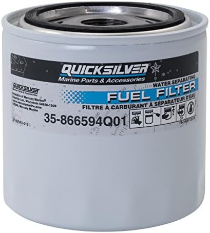 Quicksilver 866594Q01 מים המפרידים בין מסנן דלק עבור מנועי Mercruiser Vazer ו- 3.0L MPI EC EC